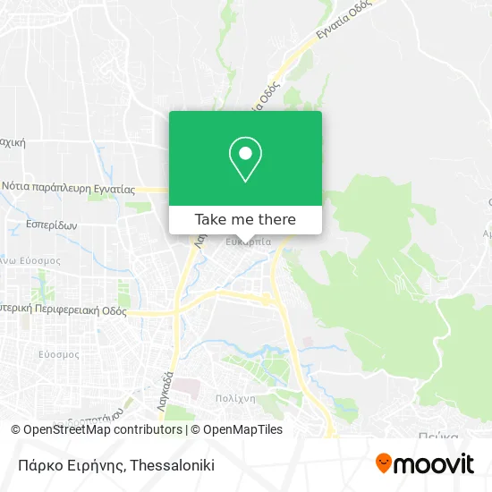 Πάρκο Ειρήνης map
