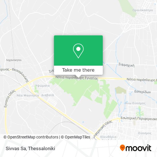 Sivvas Sa map