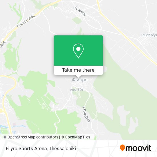 Filyro Sports Arena map