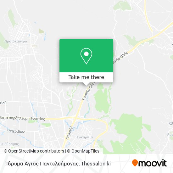 Ιδρυμα Αγιος Παντελεήμονας map