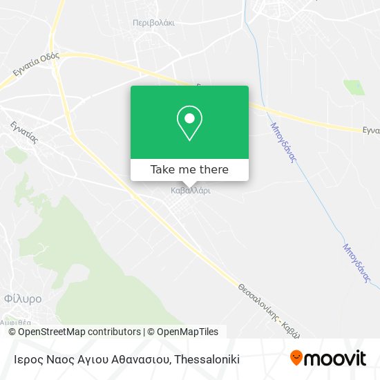 Ιερος Ναος Αγιου Αθανασιου map