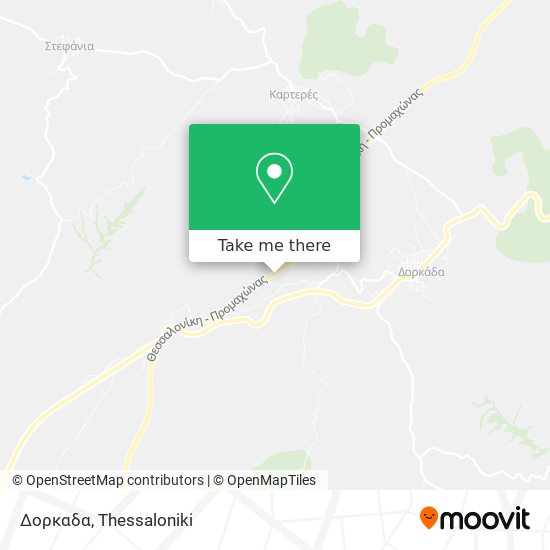 Δορκαδα map