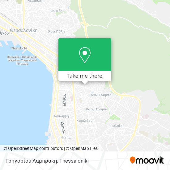 Γρηγορίου Λαμπράκη map