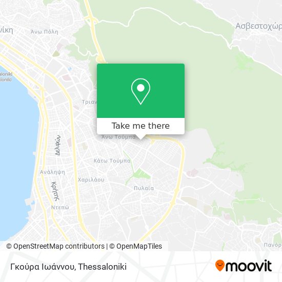Γκούρα Ιωάννου map