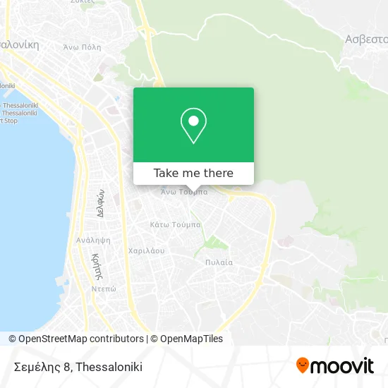 Σεμέλης 8 map