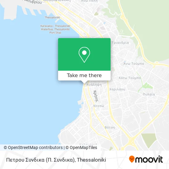 Πετρου Συνδικα (Π. Συνδικα) map