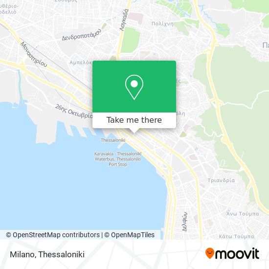Milano map
