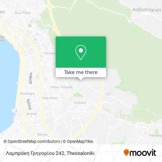 Λαμπράκη Γρηγορίου 242 map