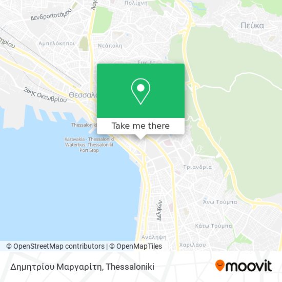 Δημητρίου Μαργαρίτη map