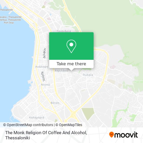 The Monk Religion Of Coffee And Alcohol map