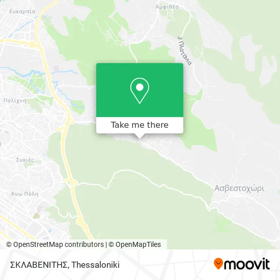 ΣΚΛΑΒΕΝΙΤΗΣ map