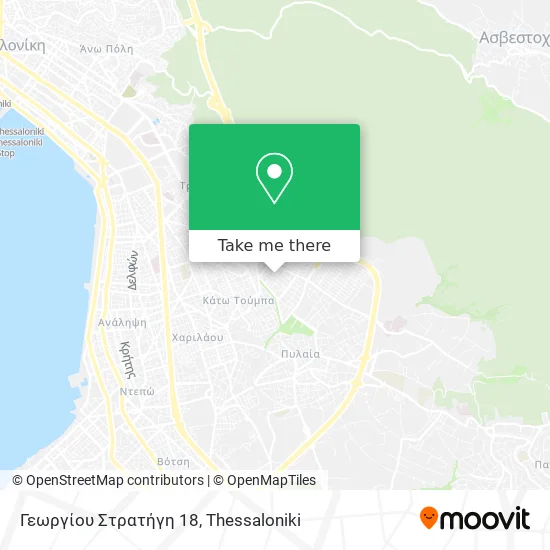 Γεωργίου Στρατήγη 18 map