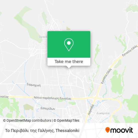 Το Περιβόλι της Γαλήνης map