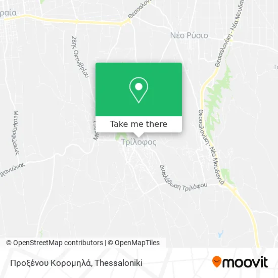 Προξένου Κορομηλά map