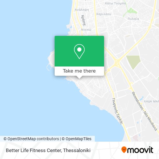 Better Life Fitness Center map