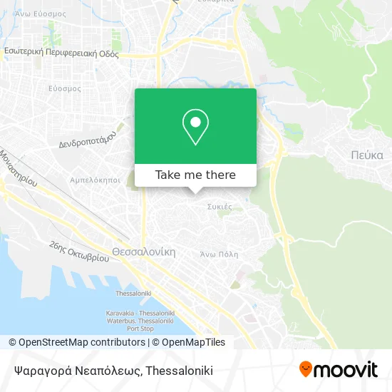 Ψαραγορά Νεαπόλεως map