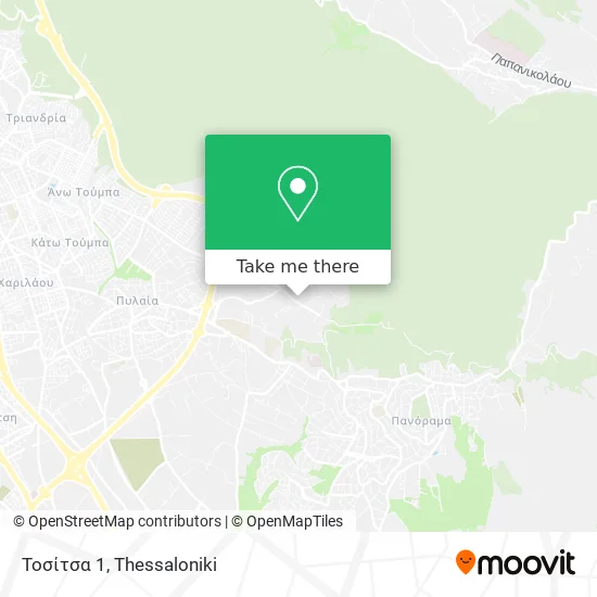 Τοσίτσα 1 map
