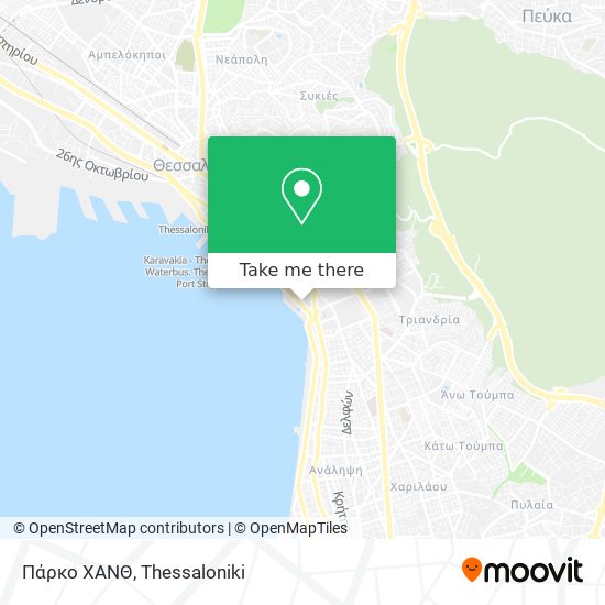 Πάρκο ΧΑΝΘ map