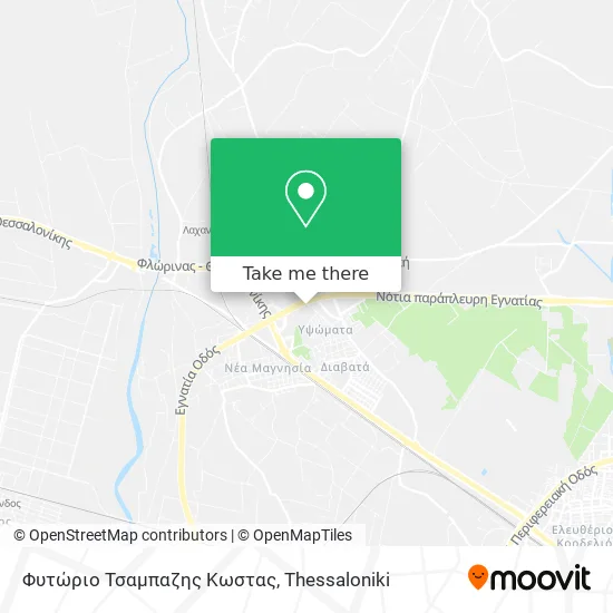Φυτώριο Τσαμπαζης Κωστας map
