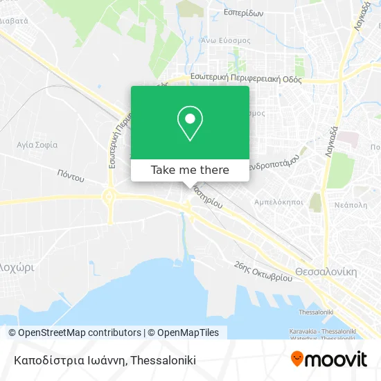 Καποδίστρια Ιωάννη map