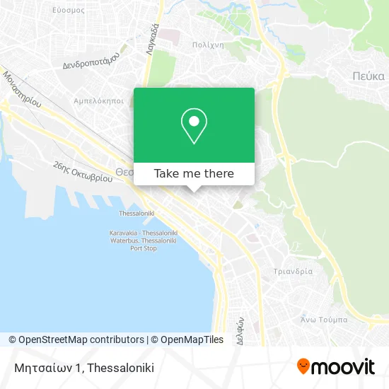 Μητσαίων 1 map