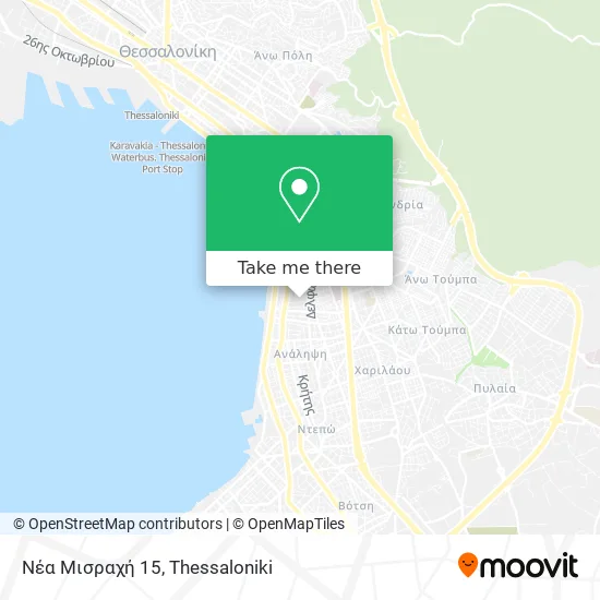 Νέα Μισραχή 15 map