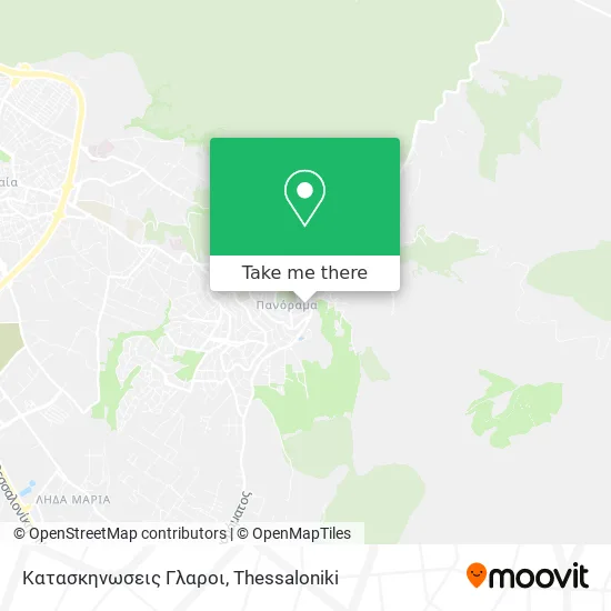 Κατασκηνωσεις Γλαροι map