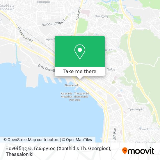 Ξανθίδης Θ. Γεώργιος (Xanthidis Th. Georgios) map