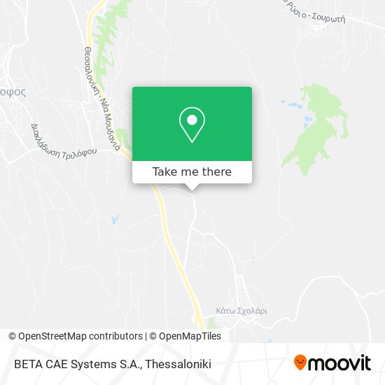 BETA CAE Systems S.A. map