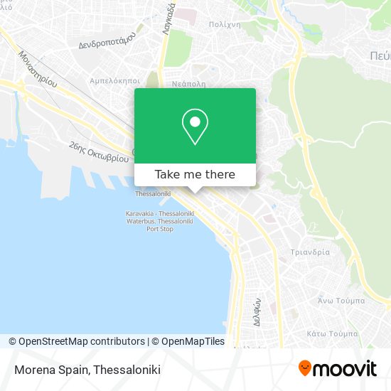 Morena Spain map
