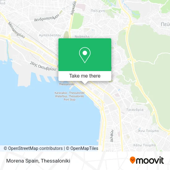 Morena Spain map