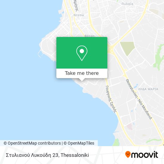 Στυλιανού Λυκούδη 23 map
