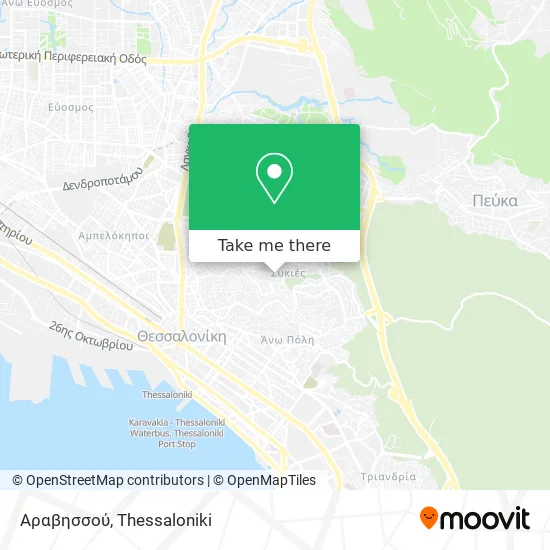 Αραβησσού map