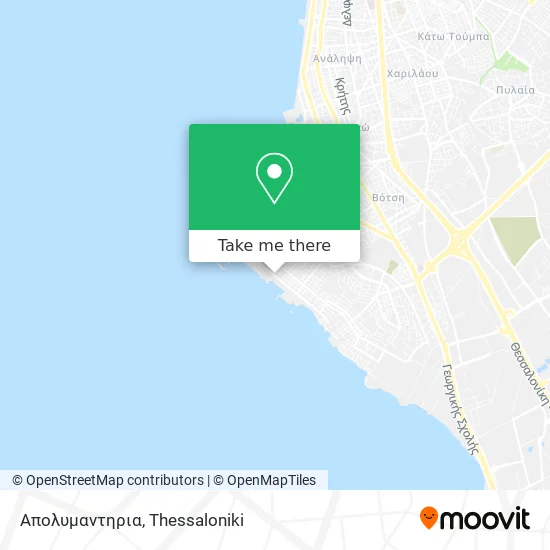 Απολυμαντηρια map