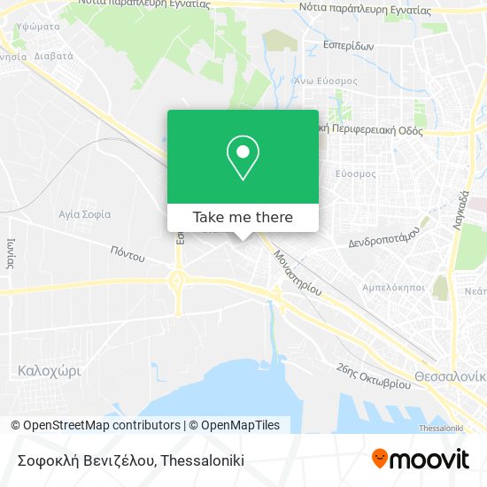 Σοφοκλή Βενιζέλου map