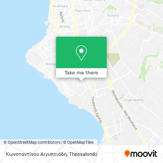Κωνσταντίνου Αιγυπτιάδη map