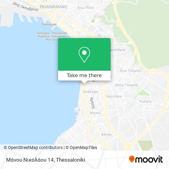Μάνου Νικολάου 14 map