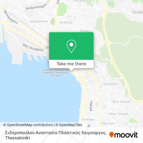 Σιδηροπούλου Αναστασία Πλαστικός Χειρούργος map