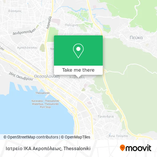 Ιατρείο ΙΚΑ Ακροπόλεως map