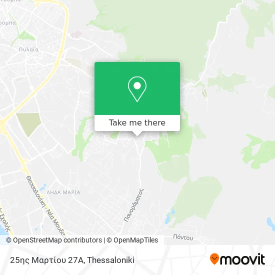 25ης Μαρτίου 27Α map
