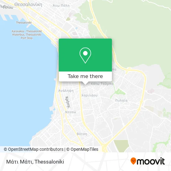 Μάτι Μάτι map