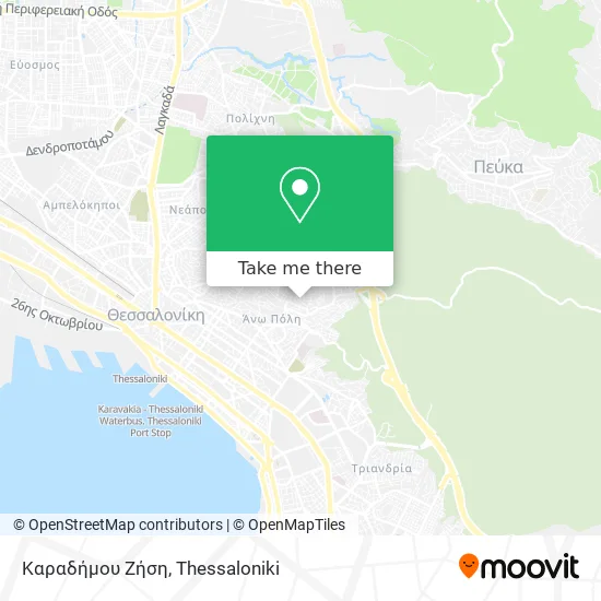 Καραδήμου Ζήση map
