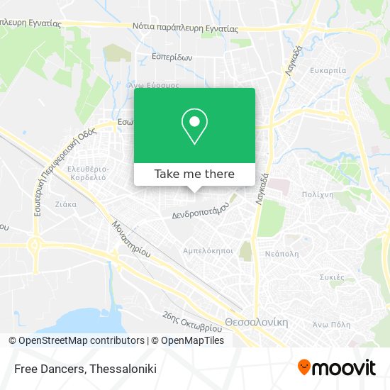 Free Dancers map