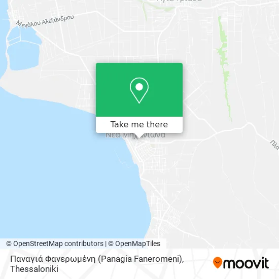 Παναγιά Φανερωμένη (Panagia Faneromeni) map