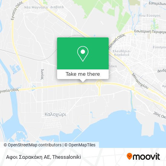 Αφοι Σαρακάκη ΑΕ map