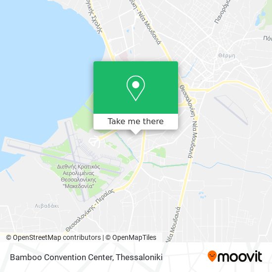 Bamboo Convention Center map