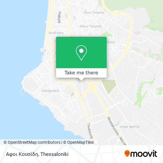 Αφοι Κουσίδη map
