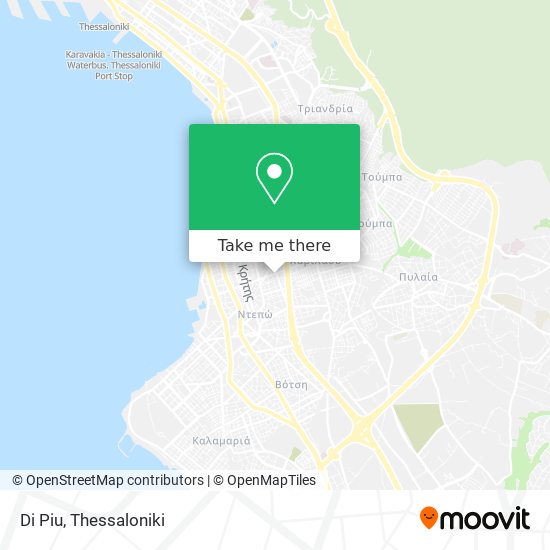 Di Piu map