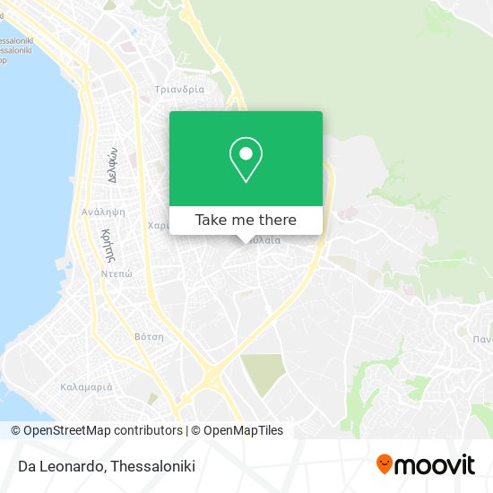 Da Leonardo map