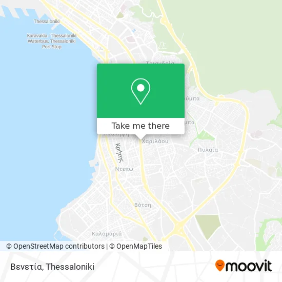 Βενετία map